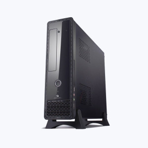 ZEBRONICS Zeb-560B Mid tower Cabinet  (Black)